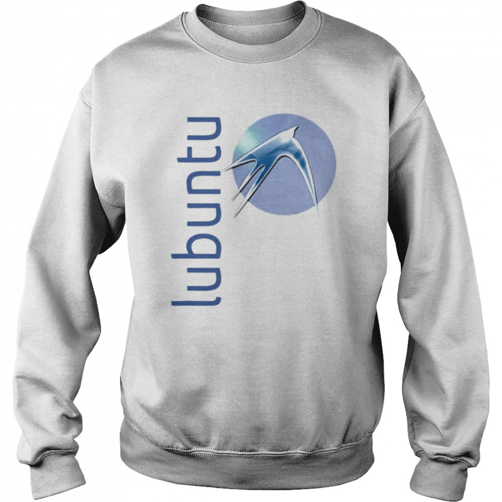 Lubuntu Linux W Big Colorful Logo Opensource Os Shirt Unisex Sweatshirt