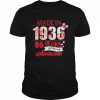 Made In 1936 86 Year Of Being Awesome Shirt Classic Men's T-shirt