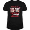 Made In 1948 74 Year Of Being Awesome Shirt Classic Men's T-shirt