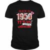 Made In 1950 72 Year Of Being Awesome Shirt Classic Men's T-shirt