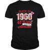 Made In 1960 62 Year Of Being Awesome Shirt Classic Men's T-shirt