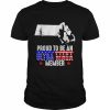 Massachusetts America Bigfoot Proud To Be An Ultra Maga Member Shirt Classic Men's T-shirt