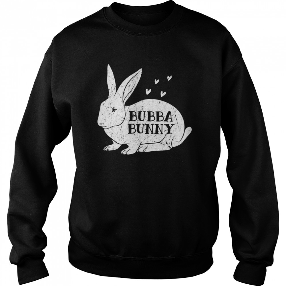 Matching Easter Day Costume Vintage Bunny Bubba Shirt Unisex Sweatshirt