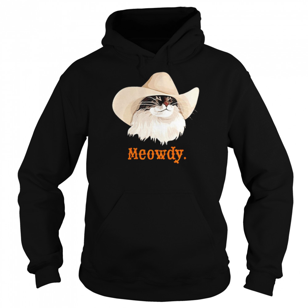 Meowdy Cat Cowboy  Unisex Hoodie