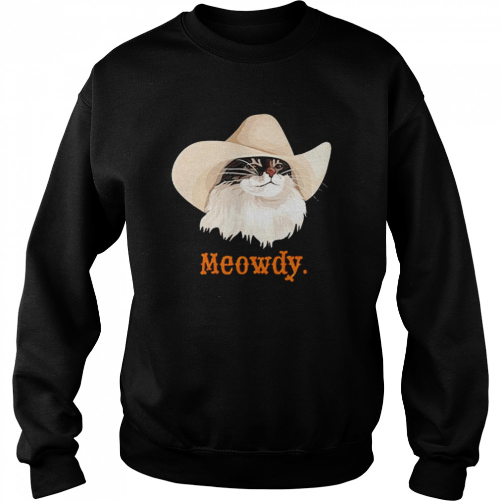 Meowdy Cat Cowboy  Unisex Sweatshirt