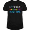 Middle school look out middle school here I come  Classic Men's T-shirt