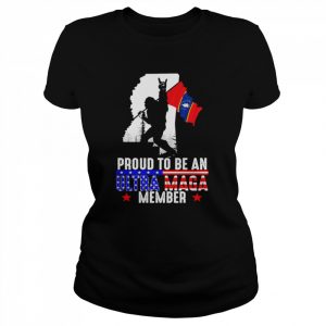 Mississippi America Bigfoot Proud To Be An Ultra Maga Member Shirt Classic Women's T-shirt