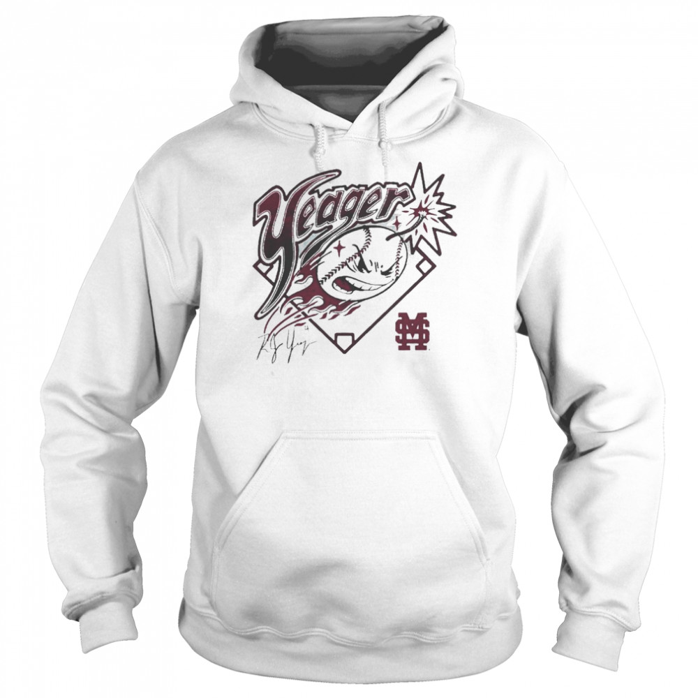 Mississippi State Rj Yeager Homerun T- Unisex Hoodie