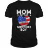 Mom Of The Birthday Boy Family Love Celebration Shirt Classic Men's T-shirt