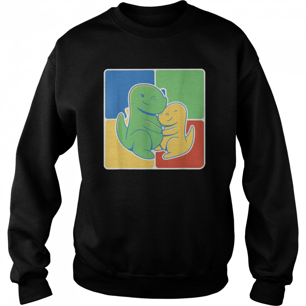 Mom and Son Dinosaurs Shirt Unisex Sweatshirt