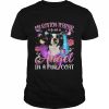 My Boston Terrier Is An Angel In A Fur Coat Shirt Classic Men's T-shirt