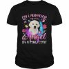 My Labrador Is An Angel In A Fur Coat White Labrador Shirt Classic Men's T-shirt