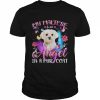 My Maltese Is An Angel In A Fur Coat White Maltese Shirt Classic Men's T-shirt