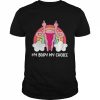 My body my choice uterus  Classic Men's T-shirt