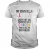 My scars tell a story they are reminders of when cancer tried to kill me but failed  Classic Men's T-shirt