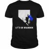 Nevada America Bigfoot Let’s Go Brandon Shirt Classic Men's T-shirt