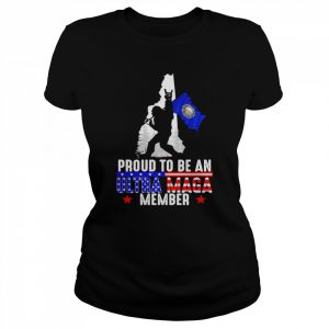 New Hampshire America Bigfoot Proud To Be An Ultra Maga Member Shirt Classic Women's T-shirt