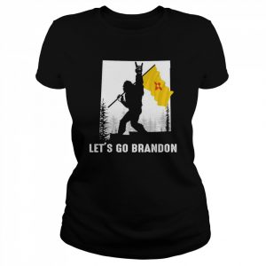 New Mexico America Bigfoot Let’s Go Brandon Shirt Classic Women's T-shirt