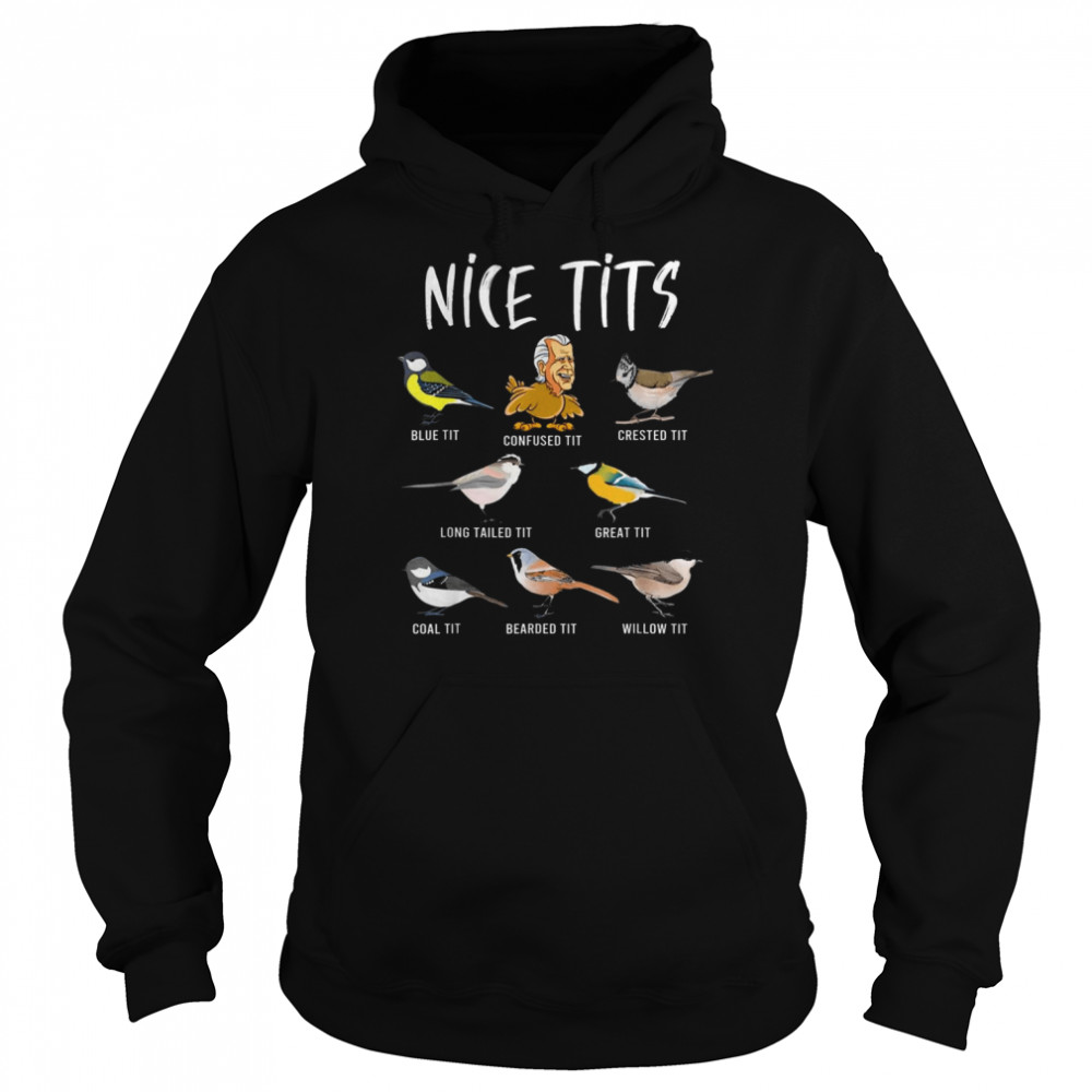 Nice Tits Dazed Confused Joe Biden Bird 4th Of July Shirt Unisex Hoodie