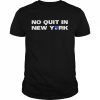 No Quit In New York Rangers logo 2022 T- Classic Men's T-shirt