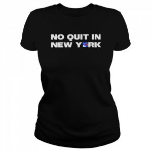 No Quit In New York Rangers logo 2022 T- Classic Women's T-shirt