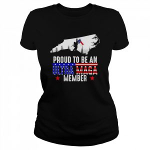 North Carolina America Bigfoot Proud To Be An Ultra Maga Member Shirt Classic Women's T-shirt