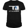 Oklahoma America Bigfoot Let’s Go Brandon Shirt Classic Men's T-shirt