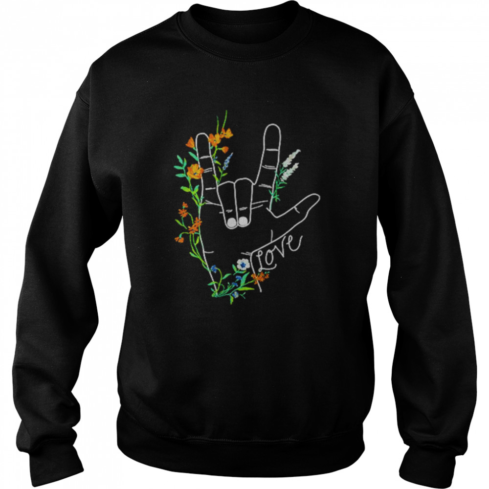 Old Navy I Love You Sign Language T-Shirt Unisex Sweatshirt