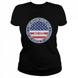 One nation under god est 1776  Classic Women's T-shirt