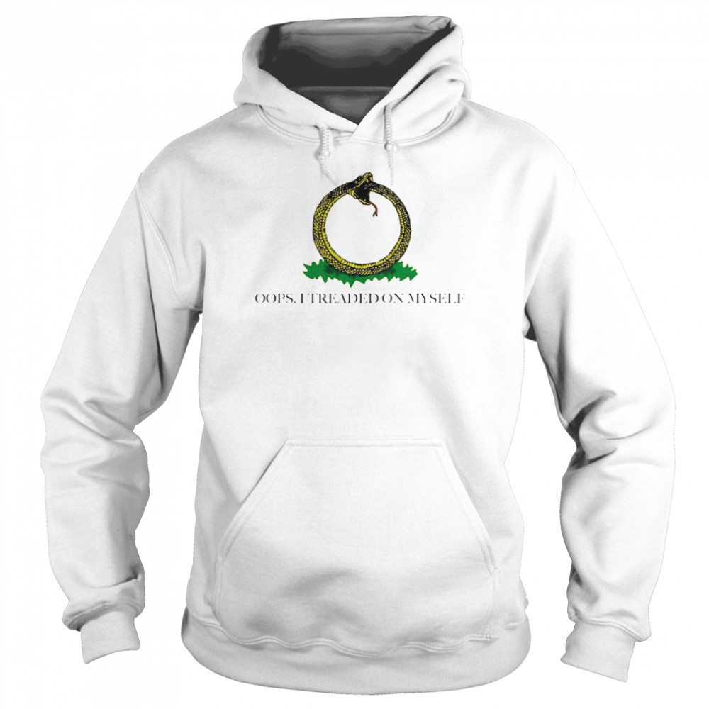 Oops I Treaded On Myself  Unisex Hoodie