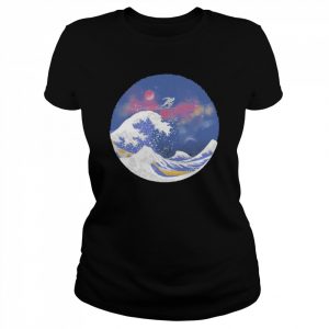 Original surfing The Great Wave Marvel Comics Silver Surfer T-Shirt Classic Women's T-shirt