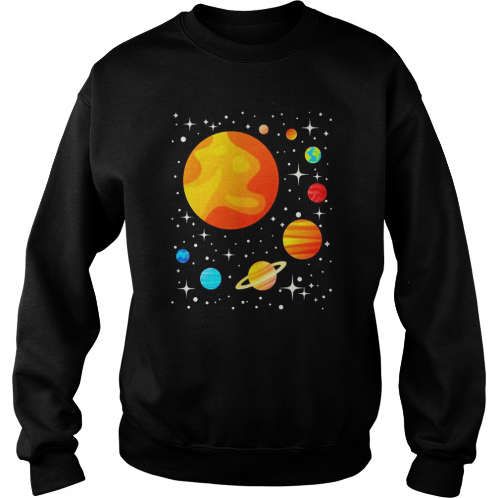 Our Solar System Astronomy Galaxy Astronomer Science Fan Shirt Unisex Sweatshirt