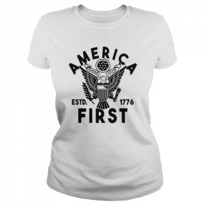 Patriotic America First Est 1776 Shirt Classic Women's T-shirt