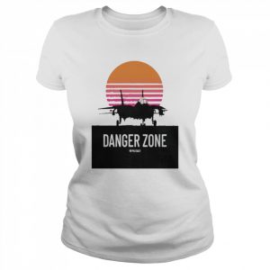 Phlydaily Danger Zone  Classic Women's T-shirt