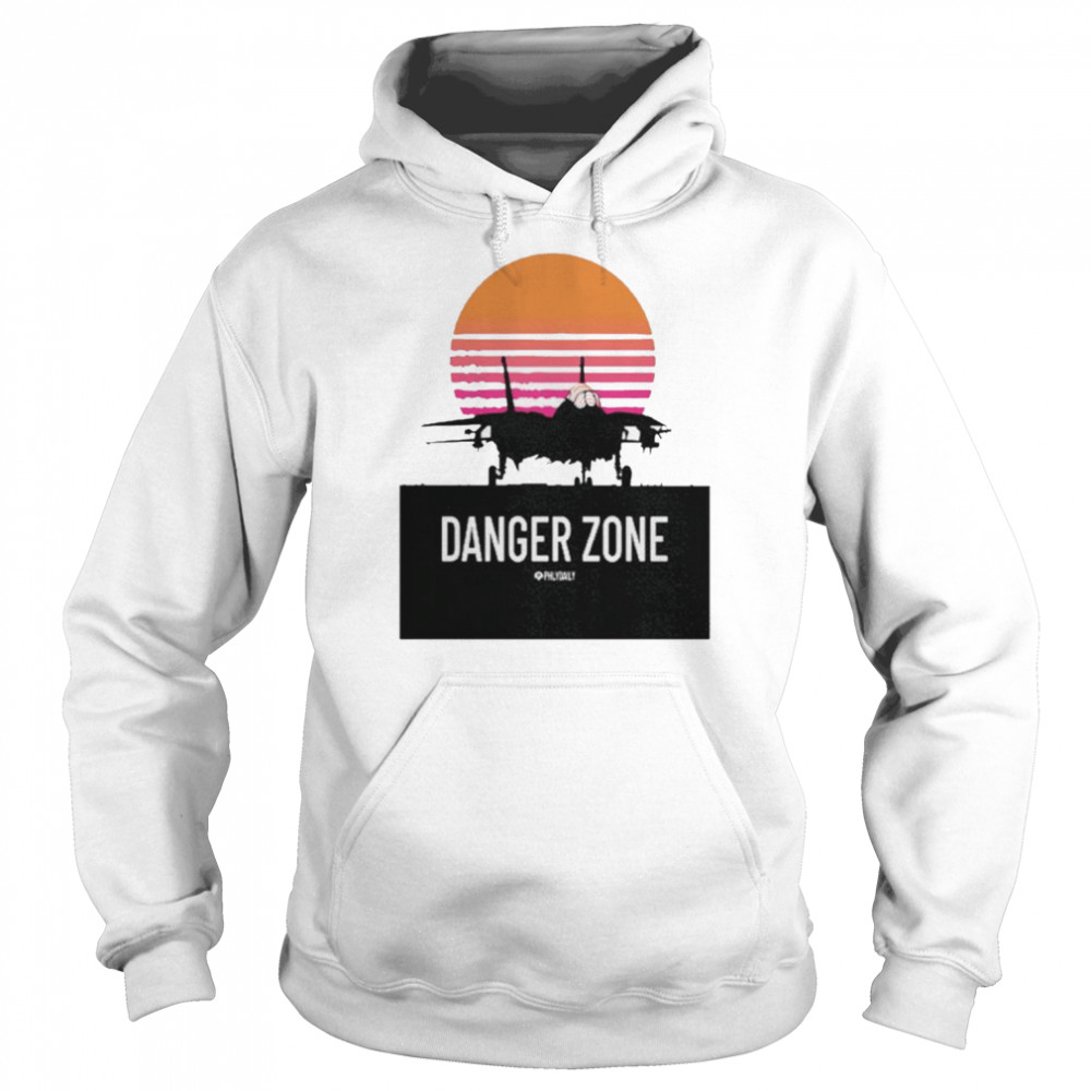 Phlydaily Danger Zone  Unisex Hoodie