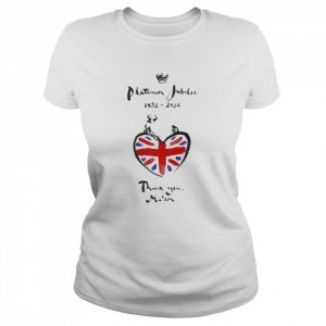 Platinum Jubilee 1952 2022 Thank You Ma’am Shirt Classic Women's T-shirt