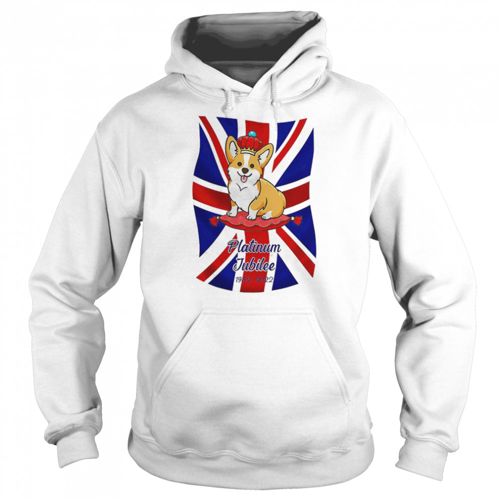 Platinum Jubilee 2022 Corgi  Unisex Hoodie