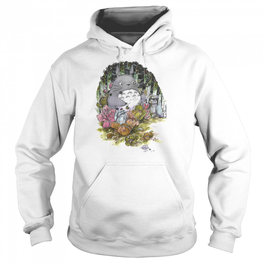 Playing In The Forest Totoro Studio Ghibli  Unisex Hoodie