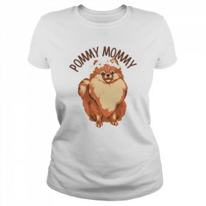 Pommy Mommy Funny Pomeranian Dog Shirt Classic Women's T-shirt