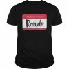 Popcorned Planet Merch Popcorned Planet Hello My Name Is Rando T-Shirt Classic Men's T-shirt