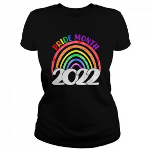 Pride Month 2022 LGBT-Q Rainbow Flag Gay Pride T-Shirt Classic Women's T-shirt