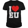 Pride parade ukraine I love eu  Classic Men's T-shirt