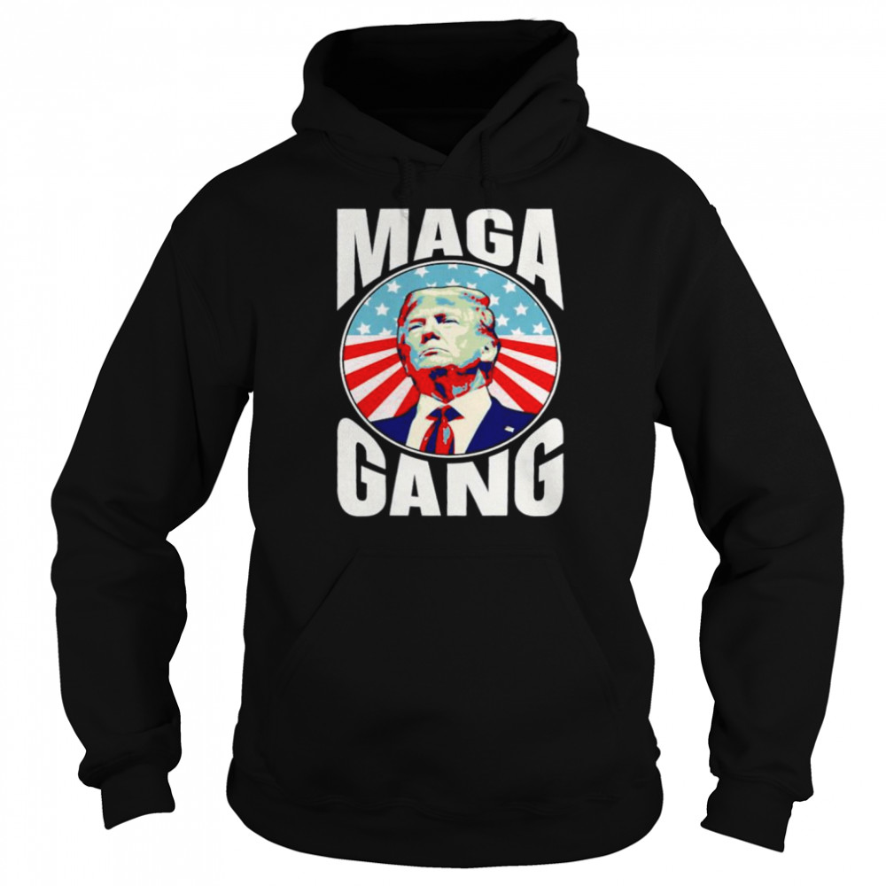 Pro Trump Maga Gang T-Shirt Unisex Hoodie