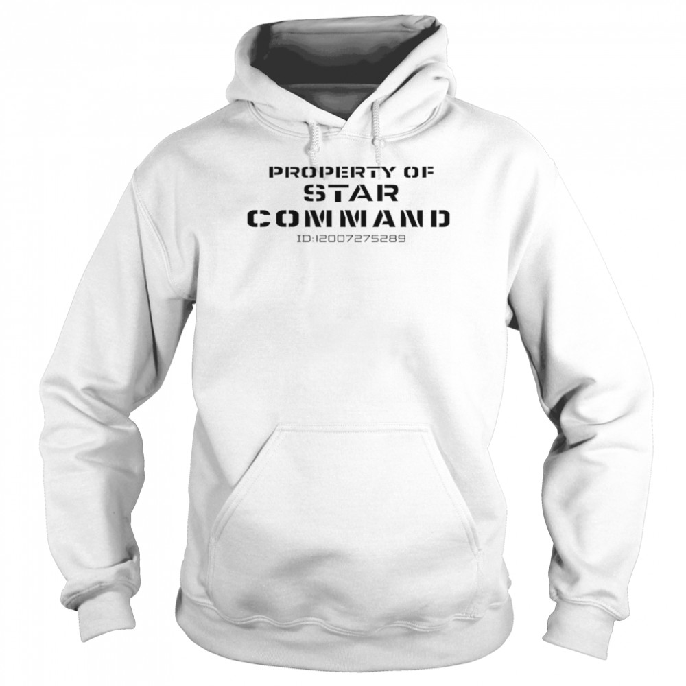 Property Of Star Command  Unisex Hoodie