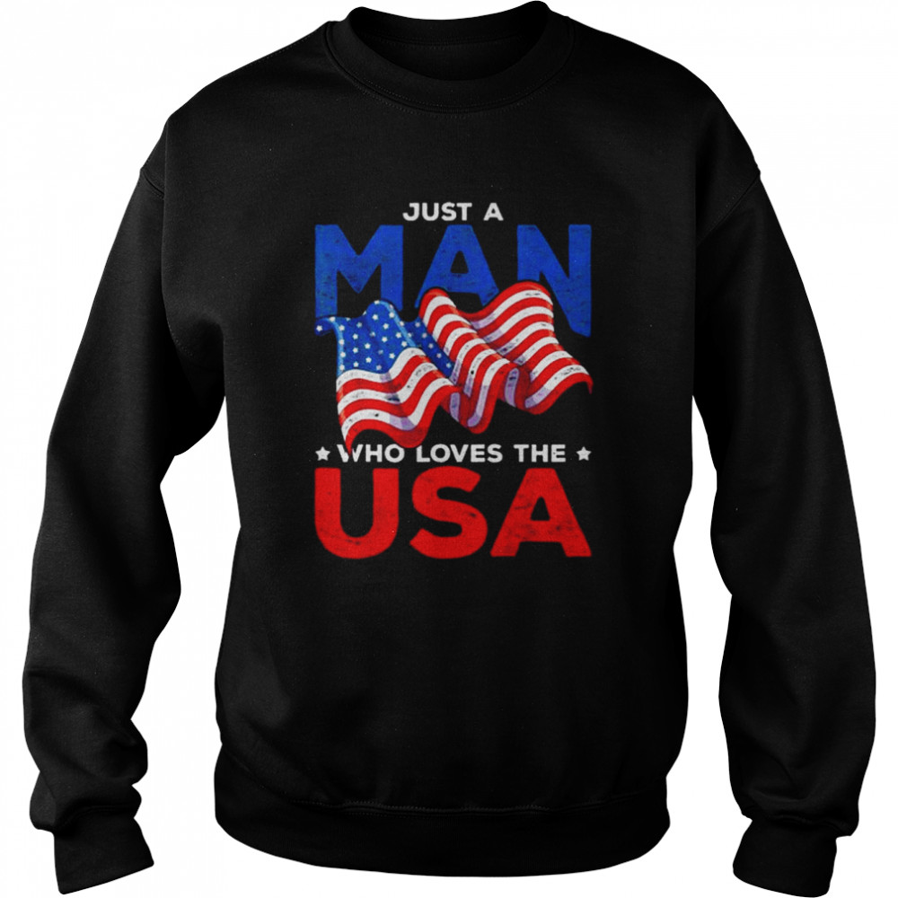 Proud American USA Flag Freedom Liberty 4th Of July Shirt Unisex Sweatshirt