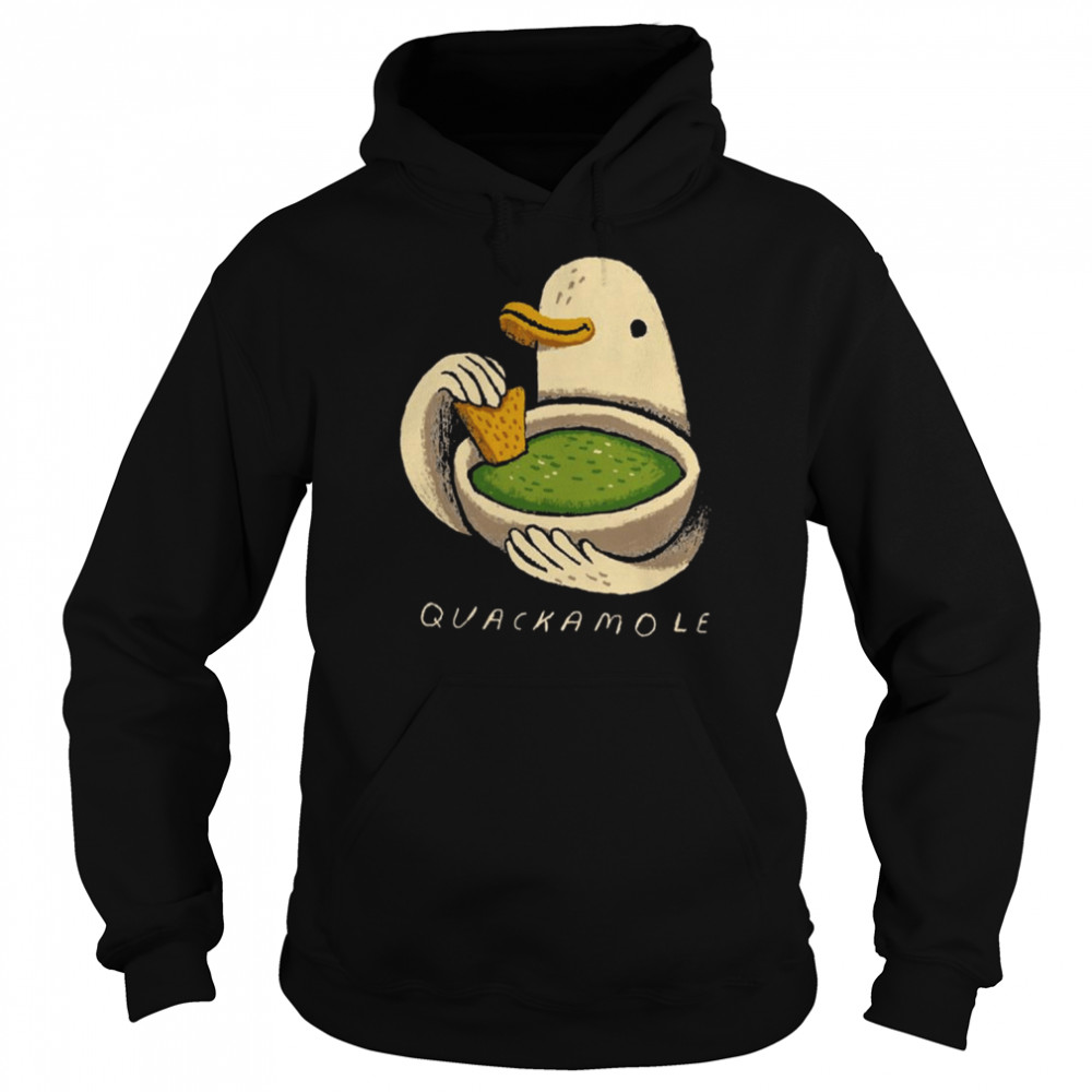 Quacamole Animal Lovers Duck  Unisex Hoodie