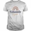 Rainbow Educator Squad Shirt Classic Men's T-shirt