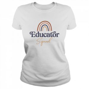 Rainbow Educator Squad Shirt Classic Women's T-shirt