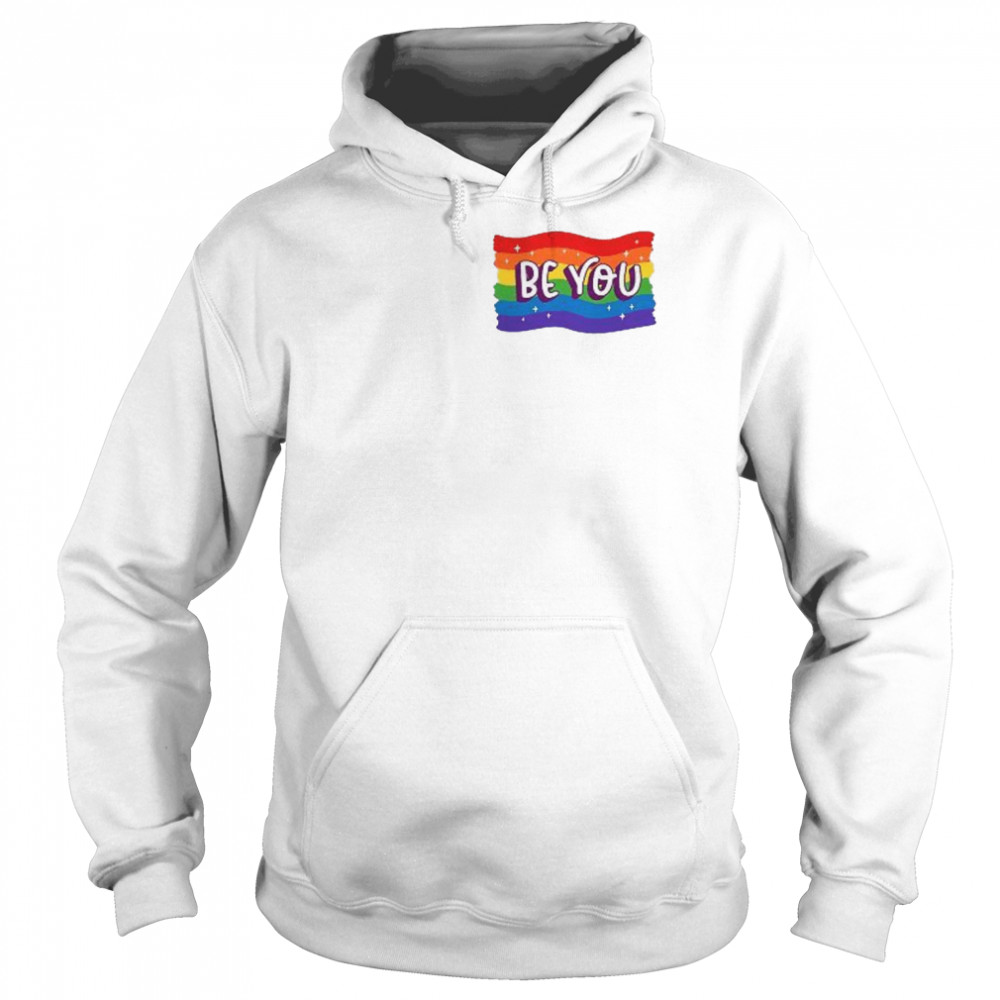 Rainbow Gay Flag Pocket Gay ShirtPride Shirt Unisex Hoodie