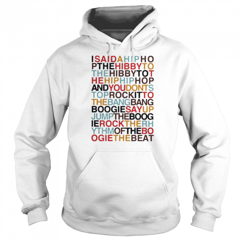 Rappers Delight Sugarhill Gang T-Shirt Unisex Hoodie